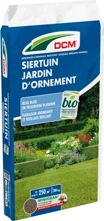 DCM Meststof Siertuin 20 kg BIO