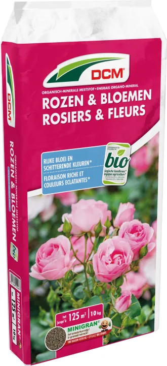 DCM Meststof Rozen & Bloemen 10 kg BIO