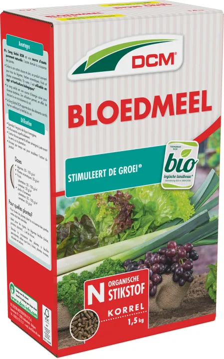 DCM Bloedmeel 1,5 kg BIO