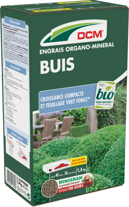 DCM Meststof Buxus 1,5 kg BIO