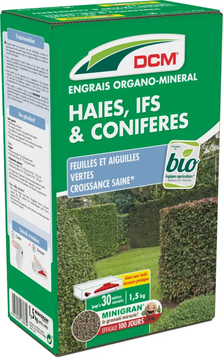 DCM Meststof Hagen, Taxus & Coniferen 1,5 kg BIO