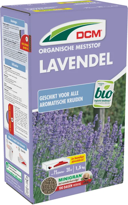 DCM Meststof Lavendel 1,5 kg BIO
