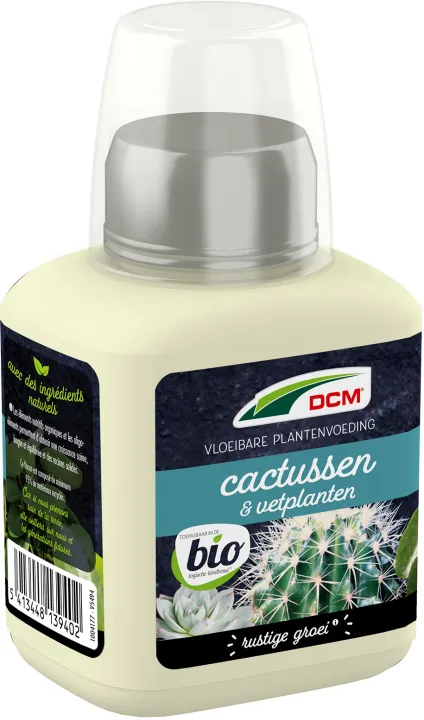 DCM Vloeibare Plantenvoeding Cactussen & Vetplanten 0,25 L BIO