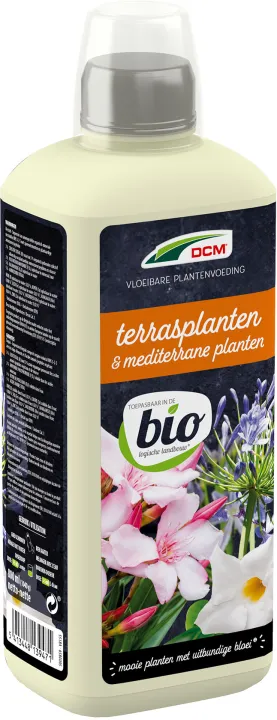 DCM Vloeibare Plantenvoeding Terrasplanten & Mediterrane Planten 0,8 L BIO