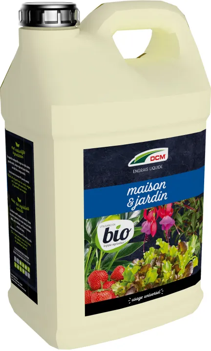 DCM Vloeibare Plantenvoeding Huis & Tuin 2,5 L BIO