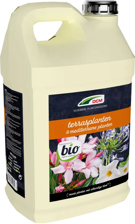 DCM Vloeibare Plantenvoeding Terrasplanten & Mediterrane Planten 2,5 L BIO