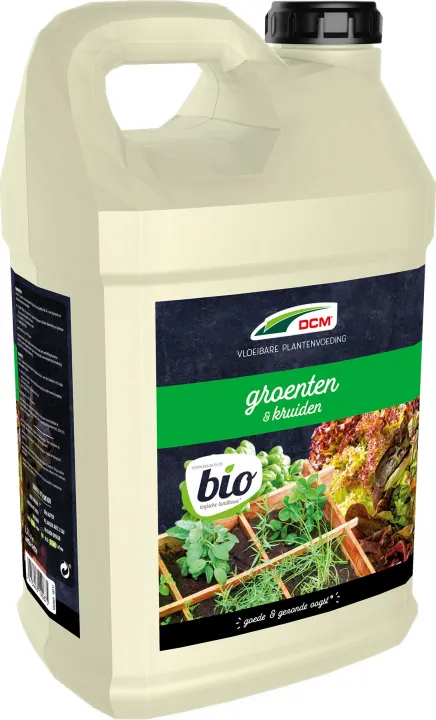 DCM Vloeibare Plantenvoeding Groenten & Kruiden 2,5 L BIO