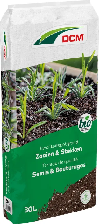 DCM Potgrond Zaaien & Stekken 30 L BIO