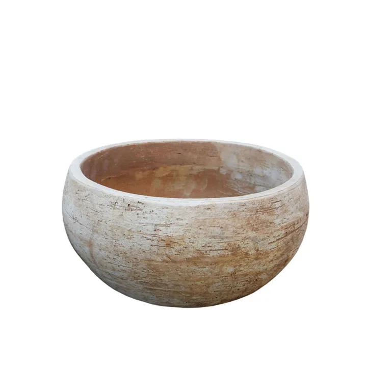 Mterra crafted ronde schaal d23cm h10cm c-mterra