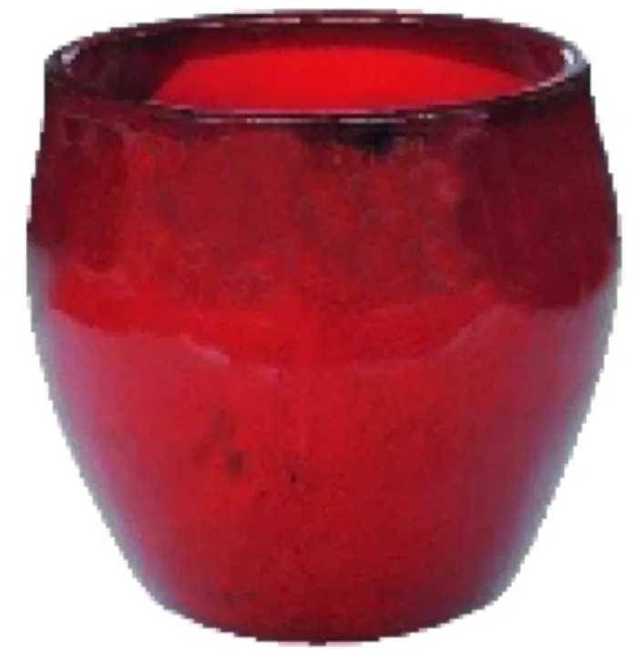 Ronde pot D41 Rood