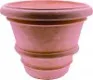 Vaso imprunetino liscio d50 Terracotta