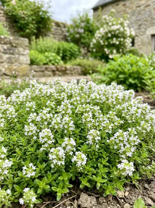 Thymus praecox 'Albiflorus'