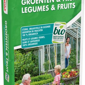 DCM Meststof Groenten & Fruit 10 kg BIO