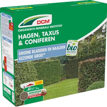 DCM Meststof Hagen, Taxus & Coniferen 3 kg BIO