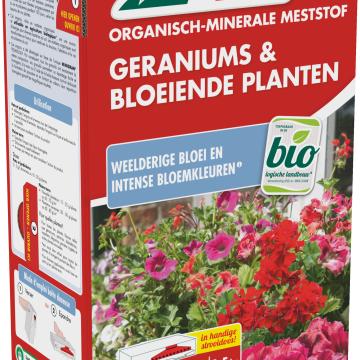 DCM Meststof Geraniums & Bloeiende Planten 1,5 kg BIO