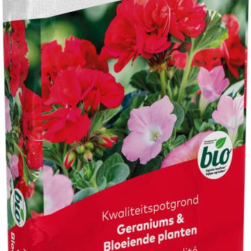 DCM Potgrond Geraniums & Bloeiende planten 30 L BIO