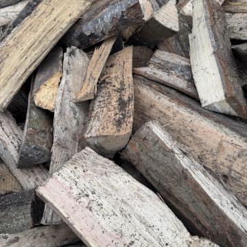 Brandhout zachthout (esdoorn, douglas, popelier, zwarte els)